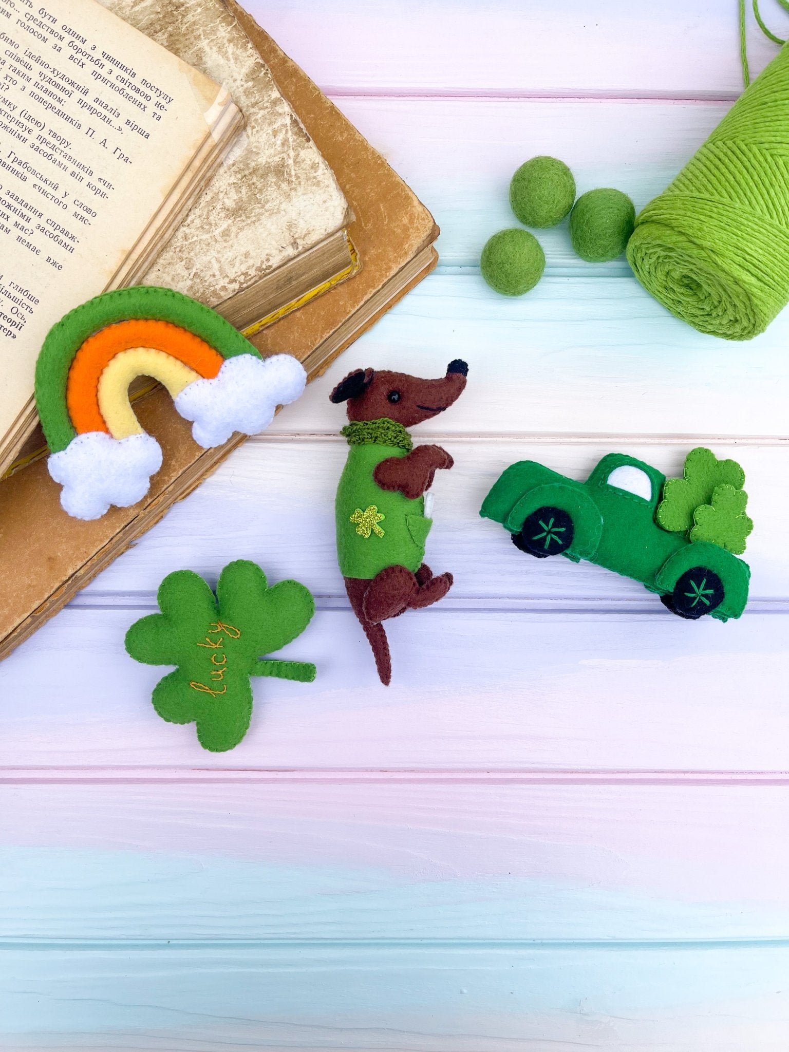 St. Patrick's Day Ornaments - WoollyFox